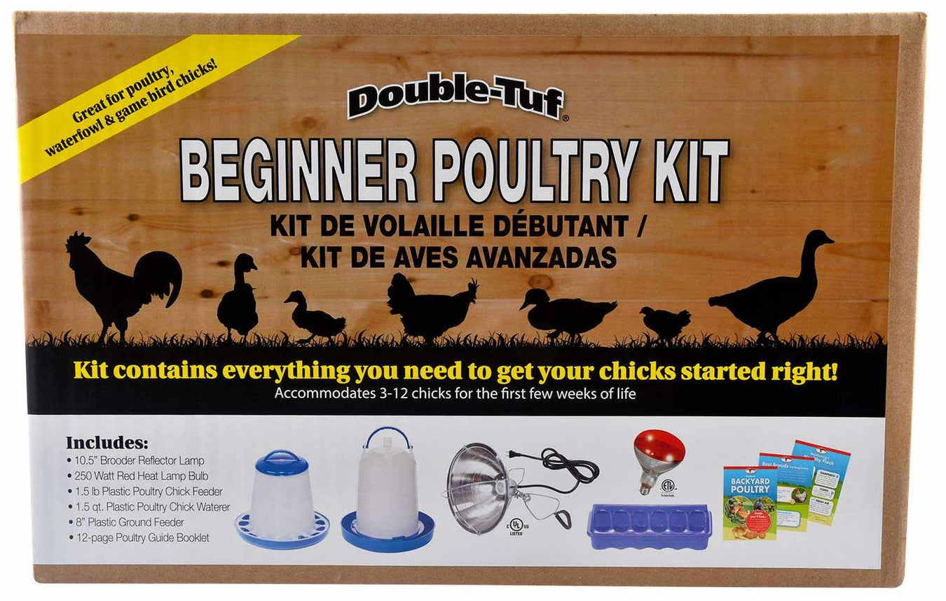 Farmer feeding livestock with essential supplies for livestock care