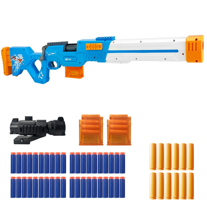 Toy Gun with Foam Dart Bullets Gift for Kids