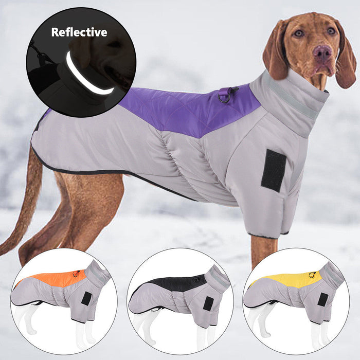 Dog Reflective Coat Thickened For Warmth