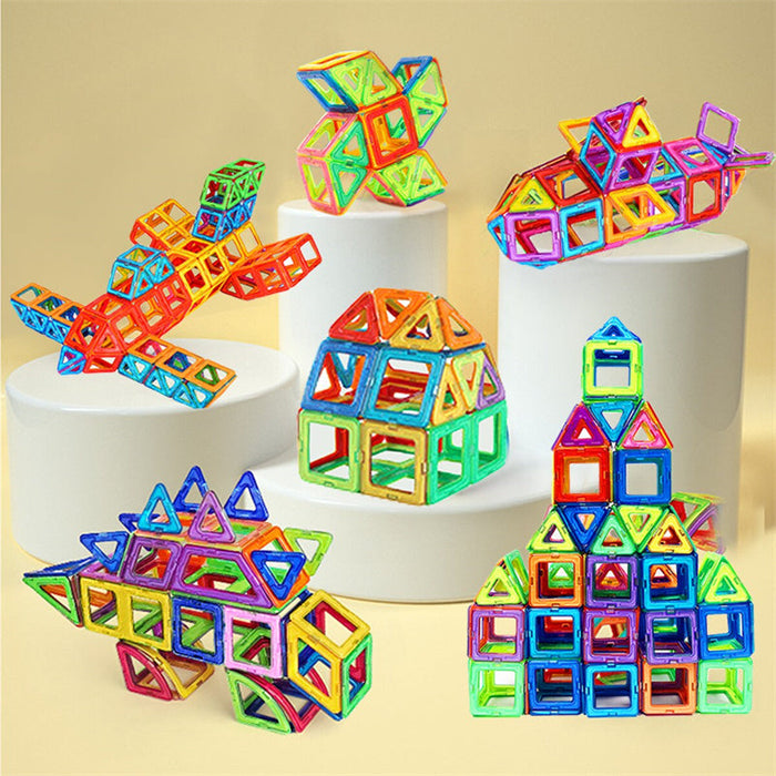 Magnetic Building Blocks DIY Magnets Toy For Kids