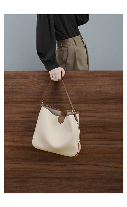 Leather Hobo Bag – Spacious & Stylish Commuter Handbag