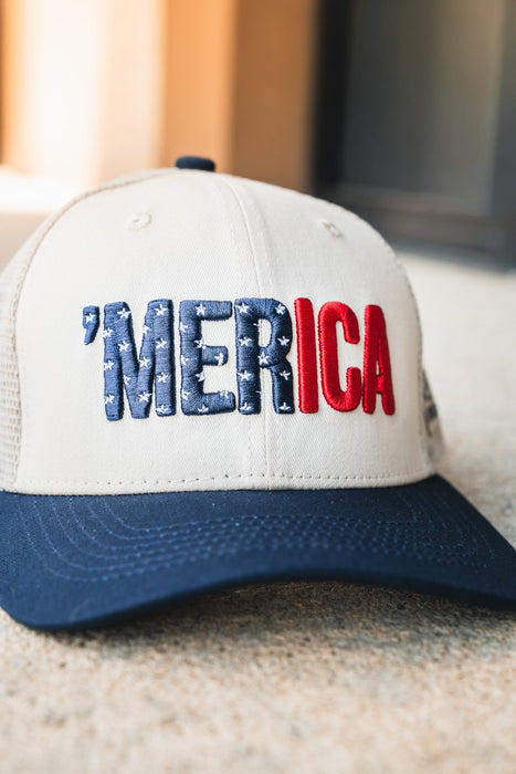 'Merica Trucker Snapback Hat