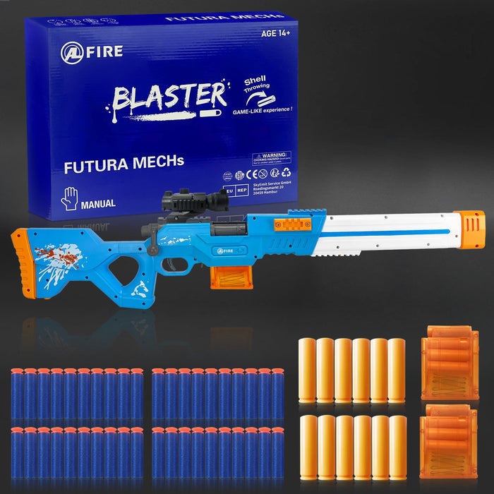 Toy Gun with Foam Dart Bullets Gift for Kids