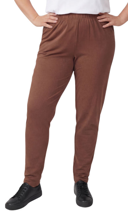 Women's High-Waisted Premium Cotton Stretch Leggings