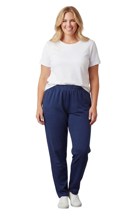 Women's High-Waisted Premium Cotton Stretch Leggings
