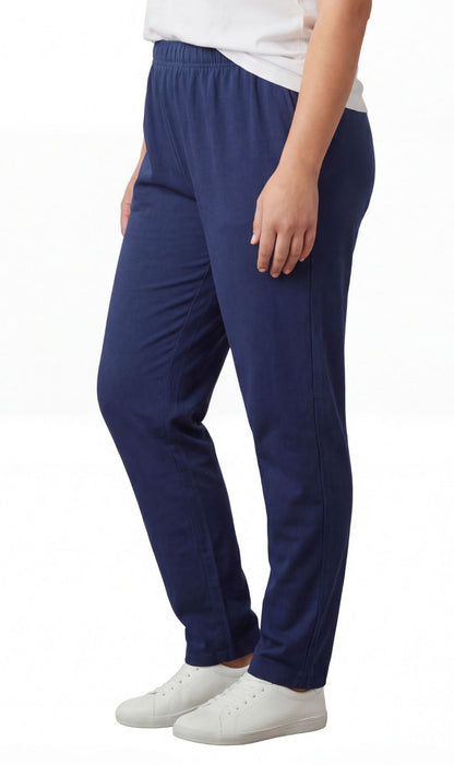 Women's High-Waisted Premium Cotton Stretch Leggings