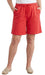 Women’s knit cotton shorts with elastic waist and pockets for comfort and style