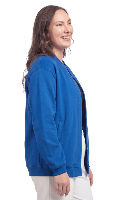 Women's Snap Up Jacket with Patch Pockets