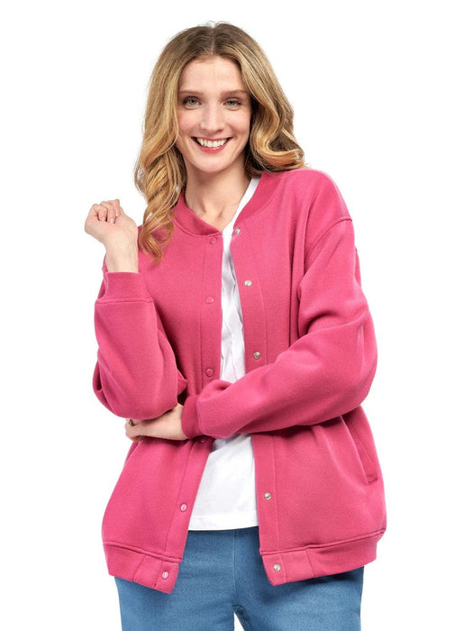 Women's Snap Up Jacket with Patch Pockets