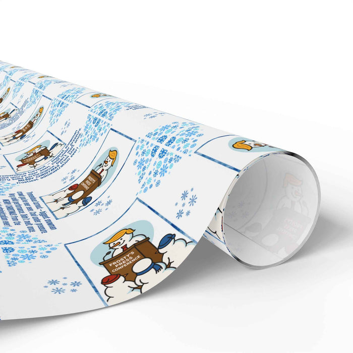 Frosty’s Press Conference Wrapping Paper
