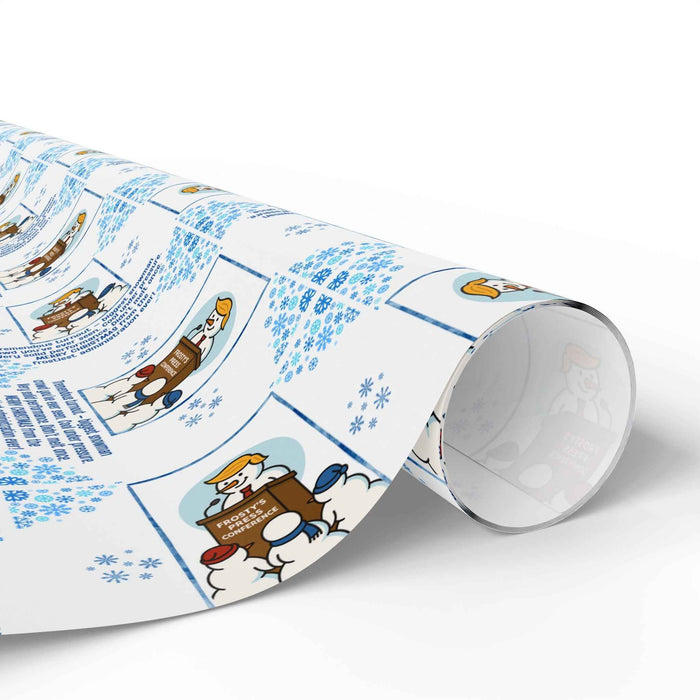 Frosty’s Press Conference Wrapping Paper