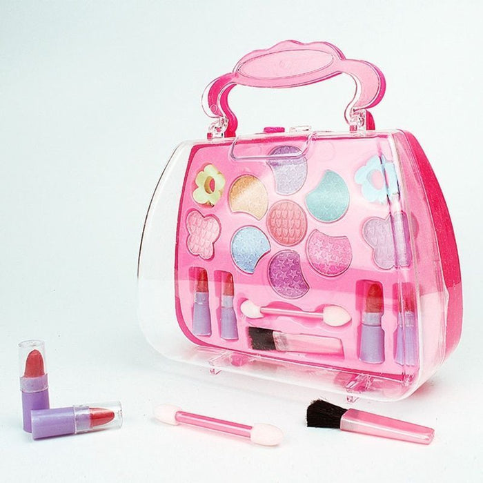 Kids Makeup Kit & Washable Pretend Play Toy Set | Gift From The Land