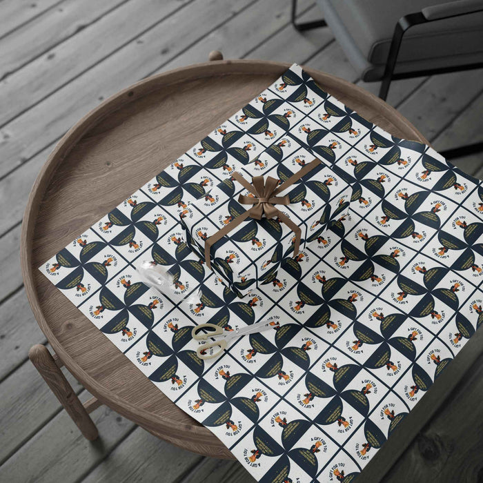 “Not Socks” Wrapping Paper — Political Parody Gift Wrap