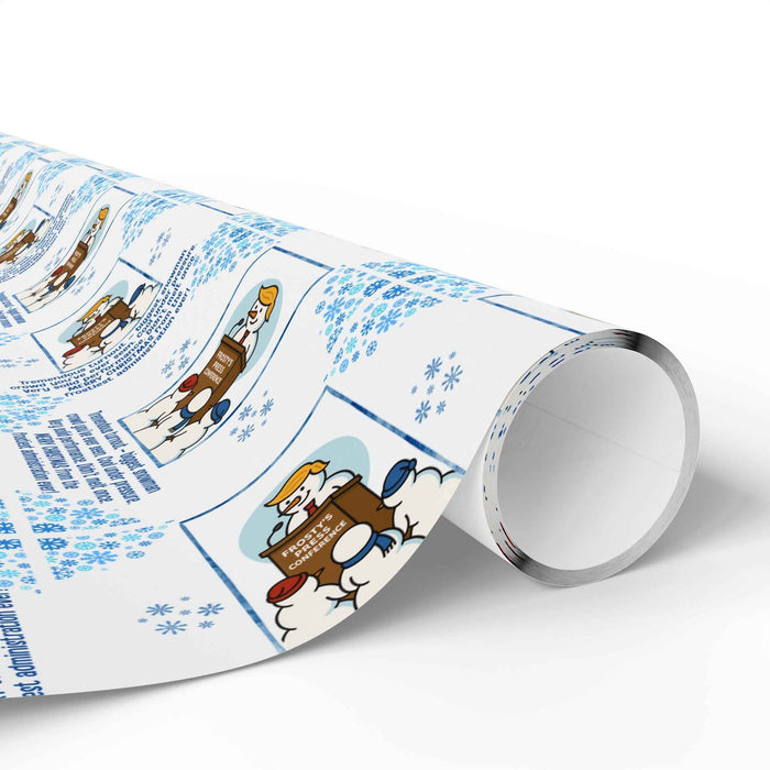 Frosty’s Press Conference Wrapping Paper