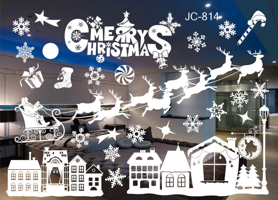 Christmas Decorations Window Clings