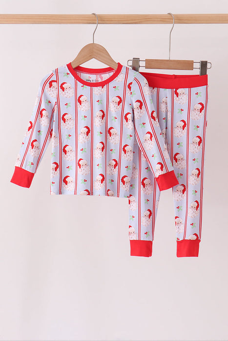 Kids Christmas Santa Pajama Set