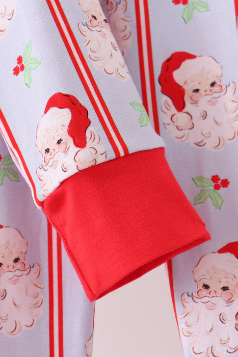 Kids Christmas Santa Pajama Set