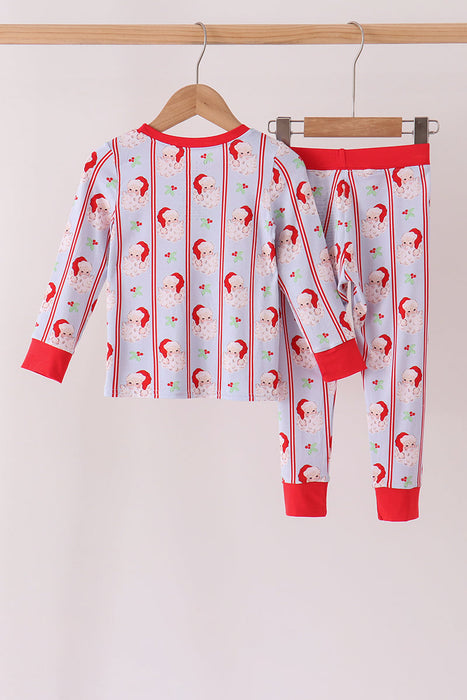 Kids Christmas Santa Pajama Set