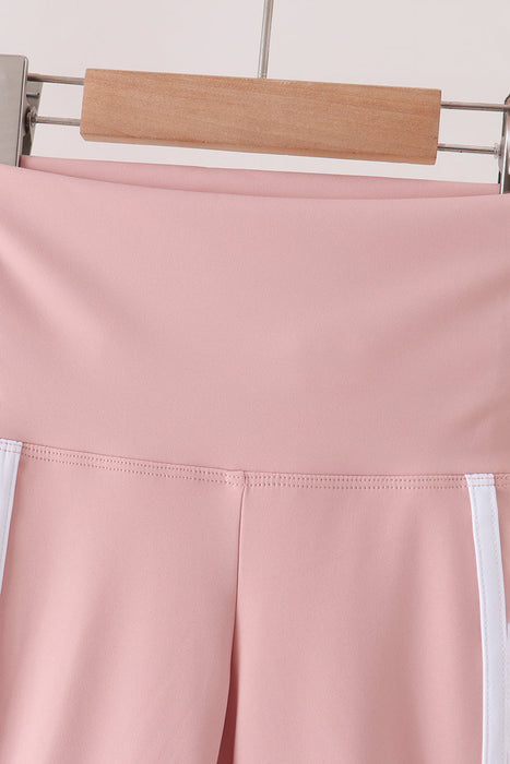 Kids Pink Flare Active Pants