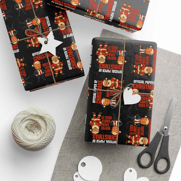 Official Paper of Christmas | Parody Wrapping Paper