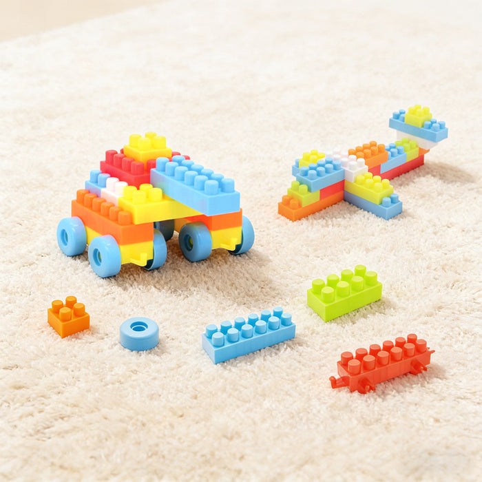 150 Pcs Toddler Building Blocks for 3+ year old