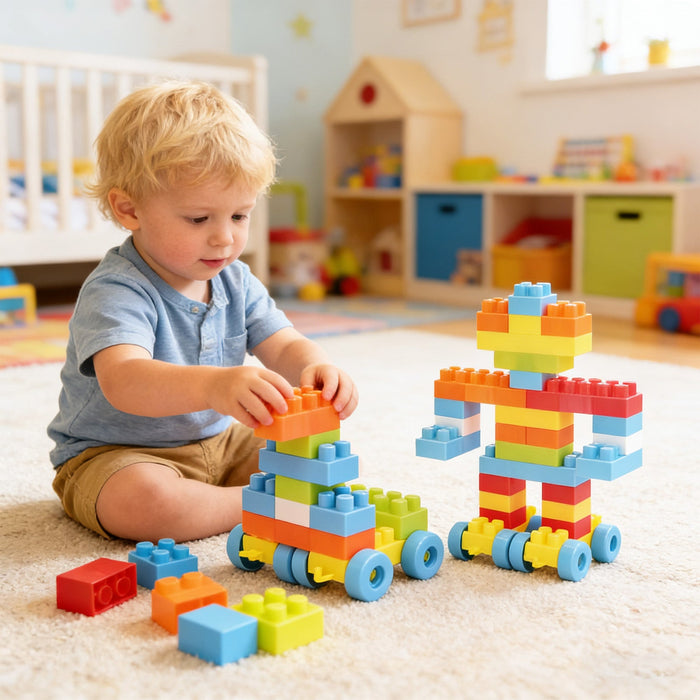 150 Pcs Toddler Building Blocks for 3+ year old