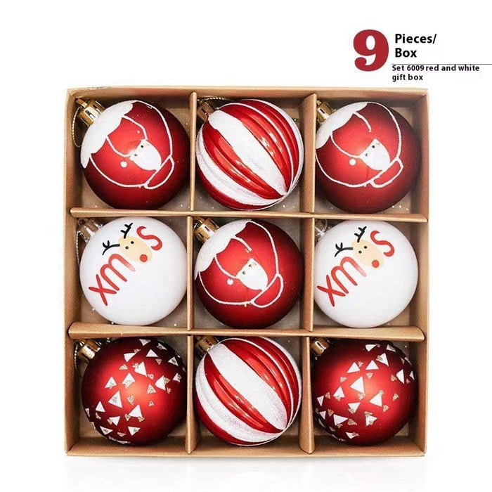 Christmas Themed Hand Drawn Christmas Decoration Sets