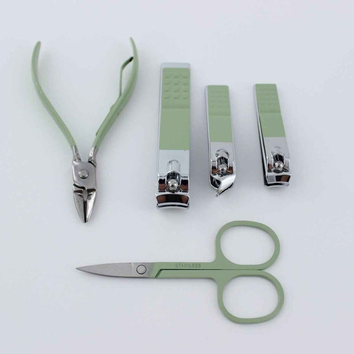 16-Piece Carbon Steel Manicure & Pedicure Grooming Set