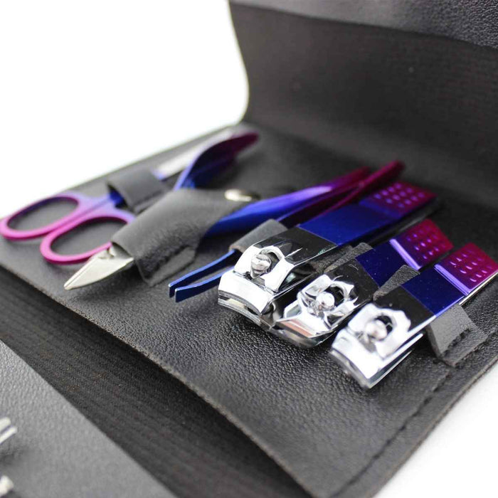 16-Piece Carbon Steel Manicure & Pedicure Grooming Set