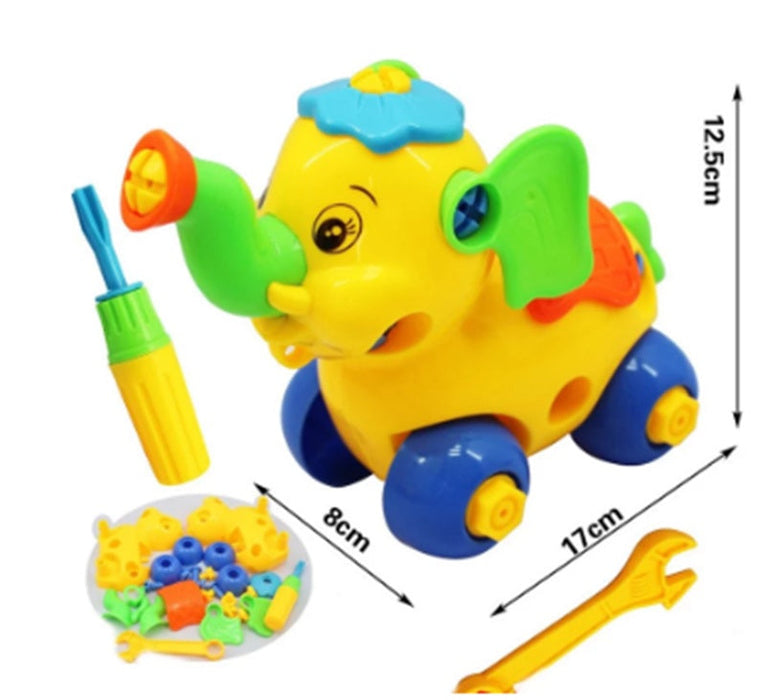 Kids Detachable Motorcycle Building Block Toy | DIY Puzzle
