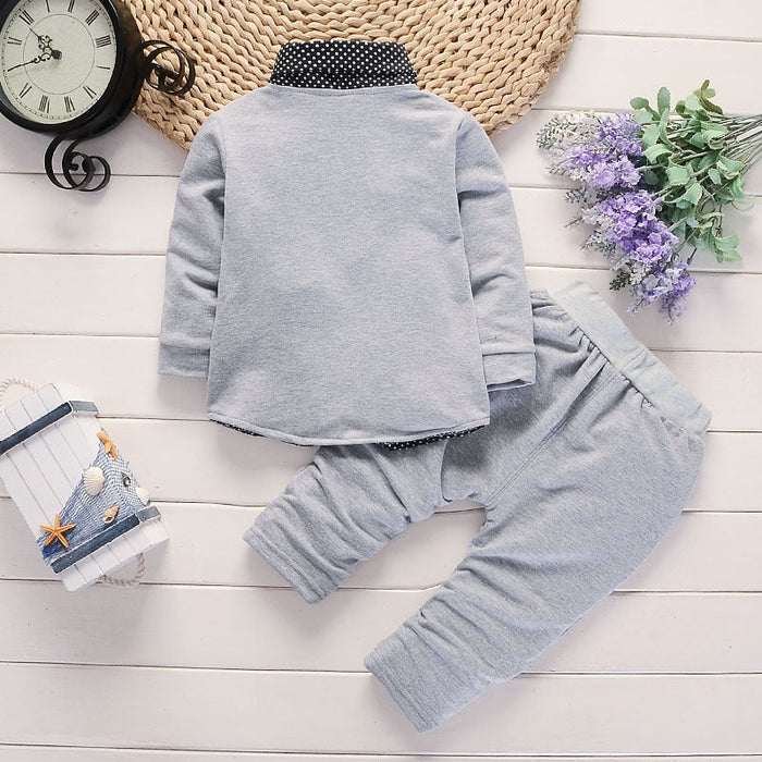New Toddler Boys Casual Suit Set