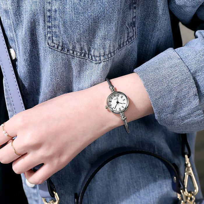 Ladies Watch Casual Quartz Stainless Steel Strap Watch