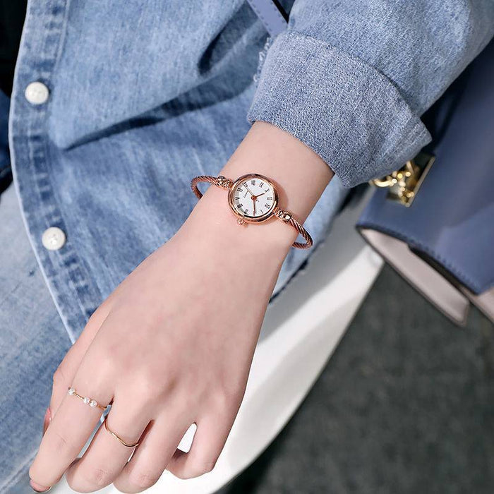Ladies Watch Casual Quartz Stainless Steel Strap Watch