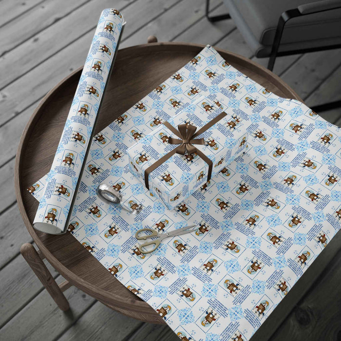 Frosty’s Press Conference Wrapping Paper