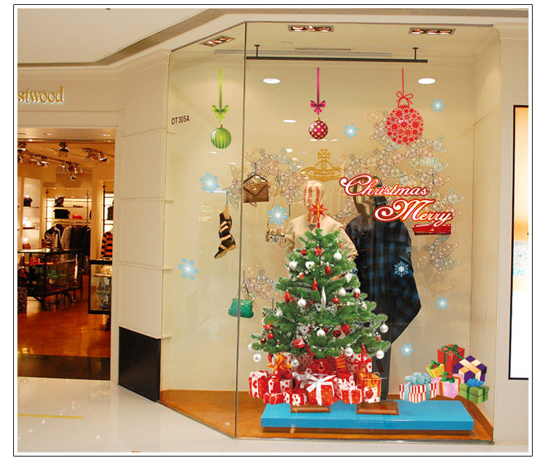 Christmas Decorations Window Clings