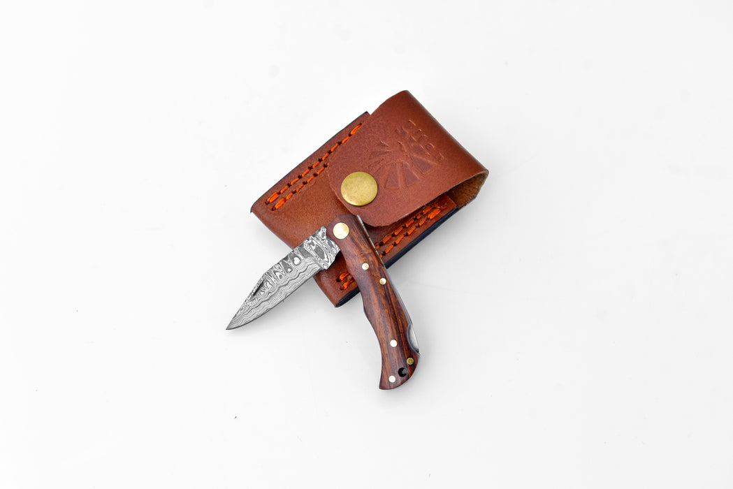 Titan Carbon Steel Folding Knife TF-003