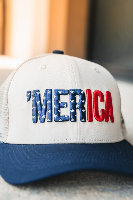 'Merica Trucker Snapback Hat