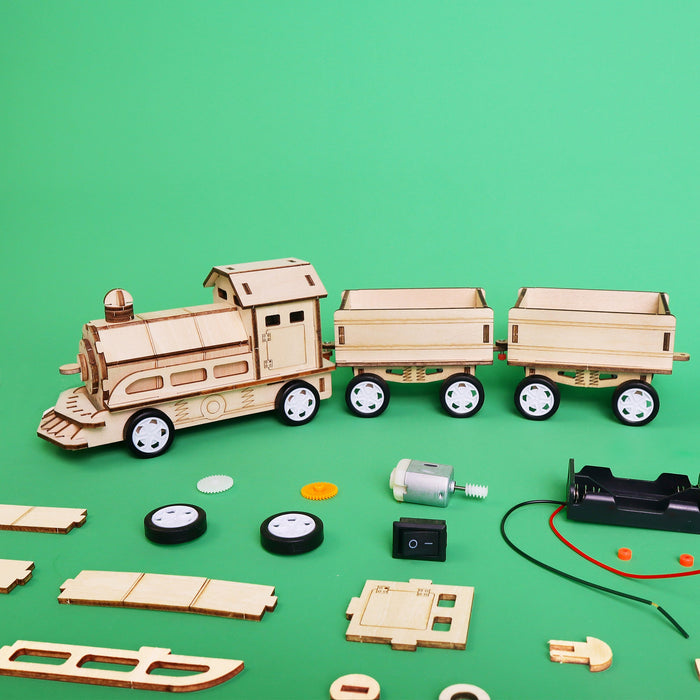 DIY Train Kit, Educational STEM Toy
