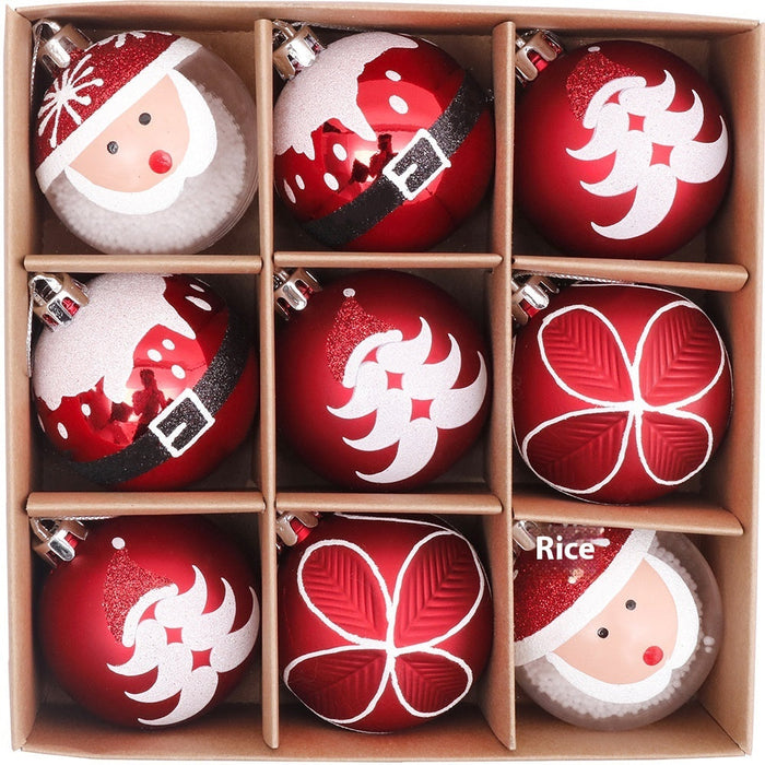 Christmas Themed Hand Drawn Christmas Decoration Sets