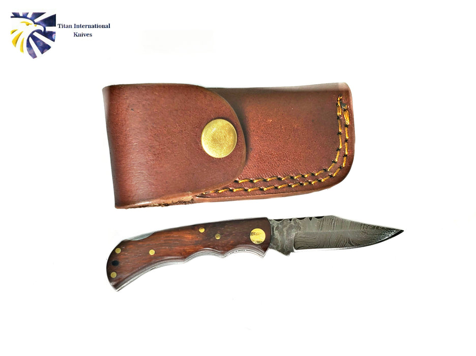 Titan Carbon Steel Folding Knife TF-003