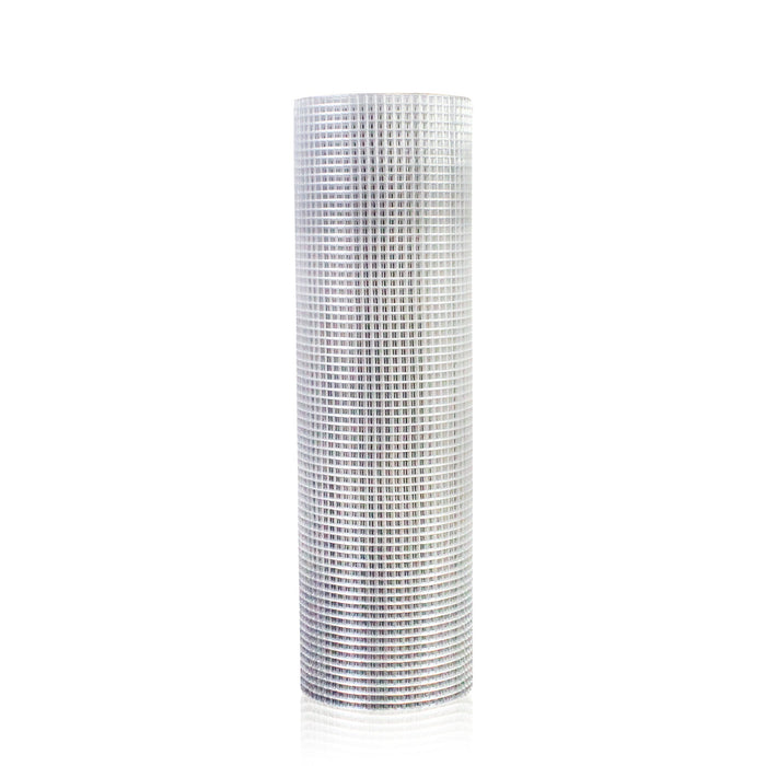 Wire Mesh Fence Roll 60in x 50ft, 1/2in x 1/2in 19GA Galvanized Steel Poultry Netting