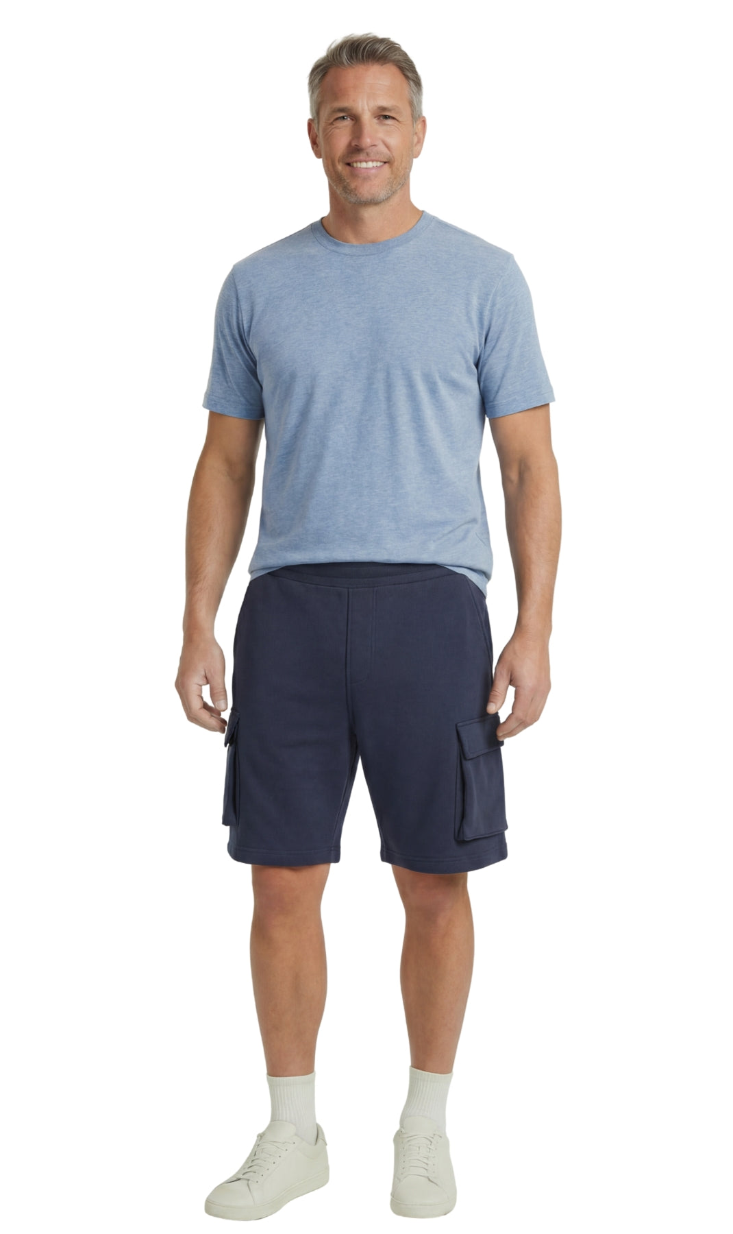Men's Fleece Cargo Shorts
