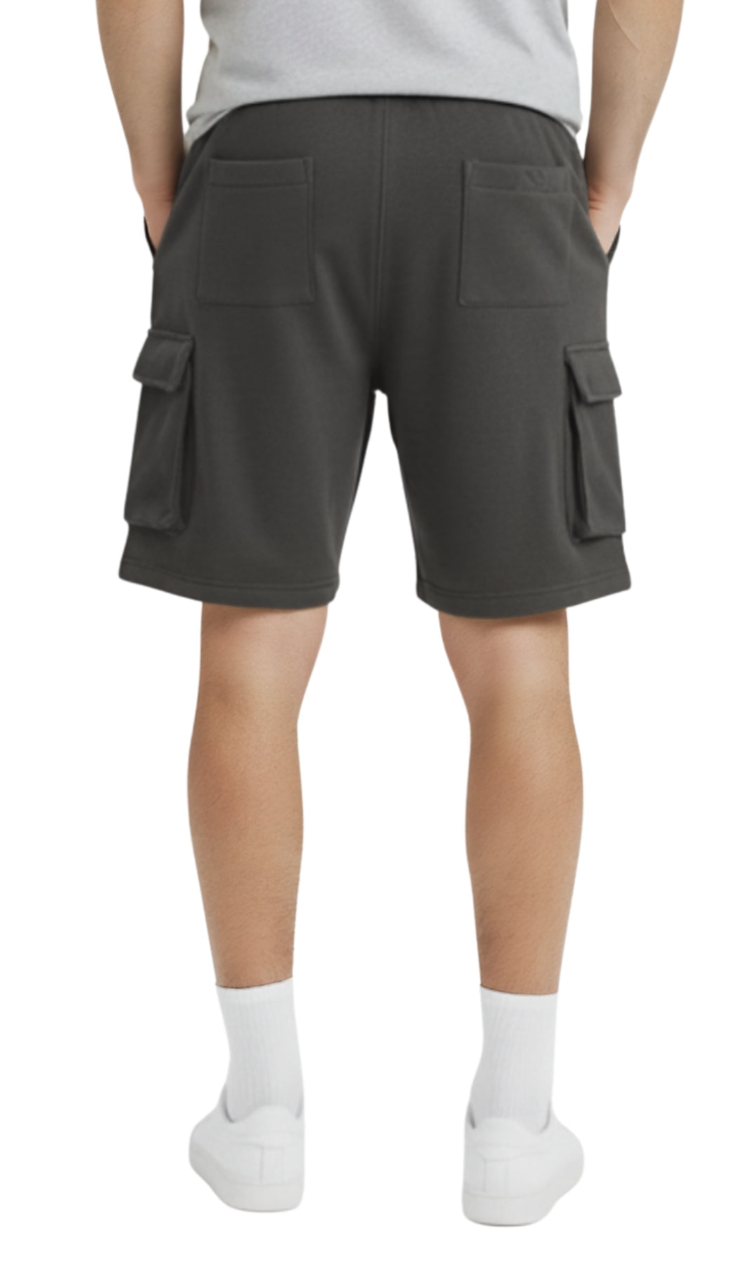 Men's Fleece Cargo Shorts
