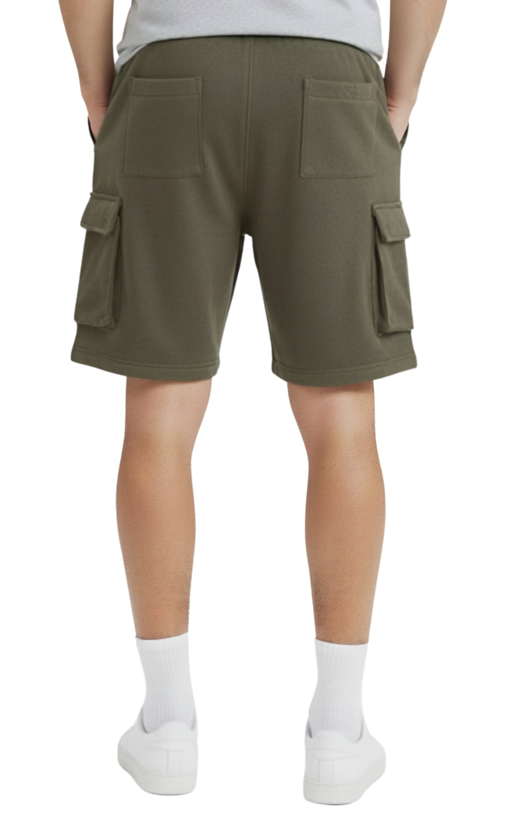 Men's Fleece Cargo Shorts