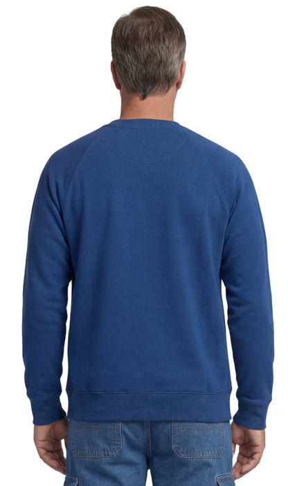 Men's 3-Pocket Fleece Sweatshirt with Raglan Seams
