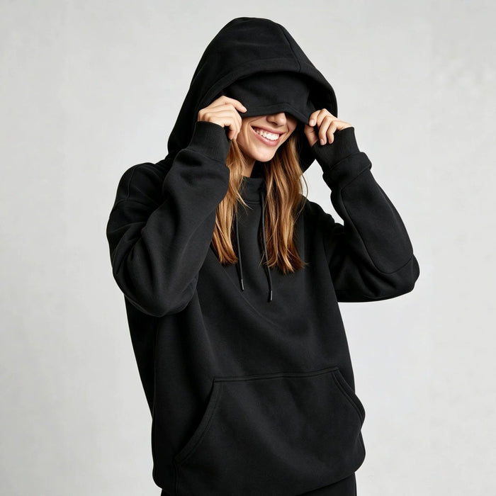 Women's Fleece-Lined Hooded Pullover Sweatshirt (Matching Pants Option)