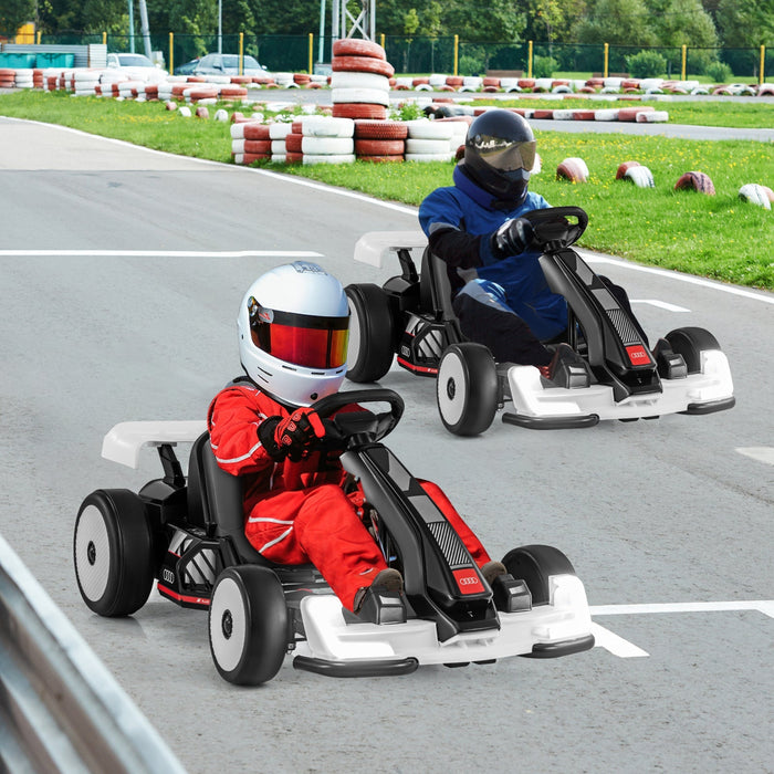 Officially Licensed Audi 24V Kids Electric Go-Kart