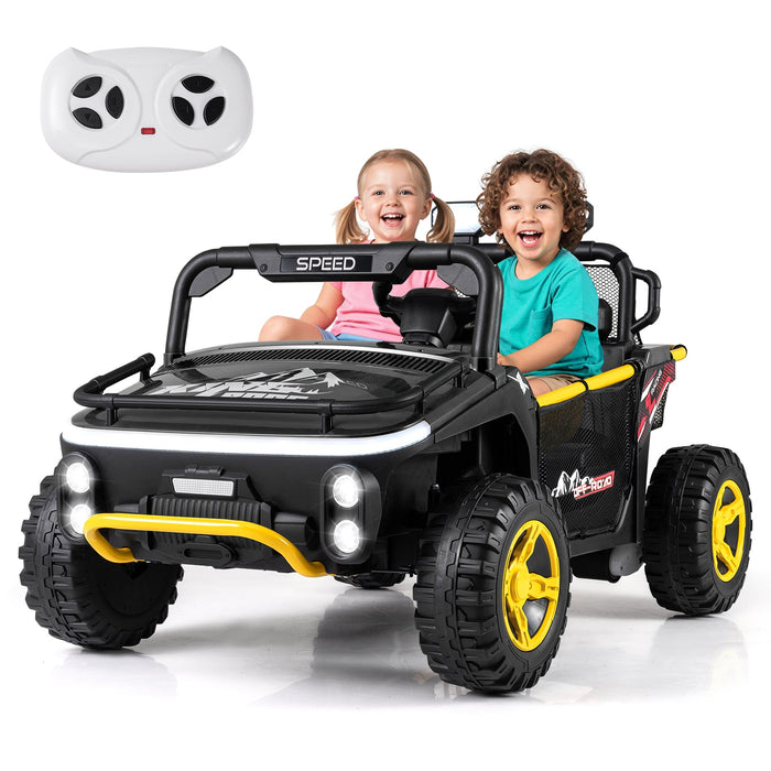 24V Ride on Toy for Kids 2 Seater Ride on Truck with Horn and Music