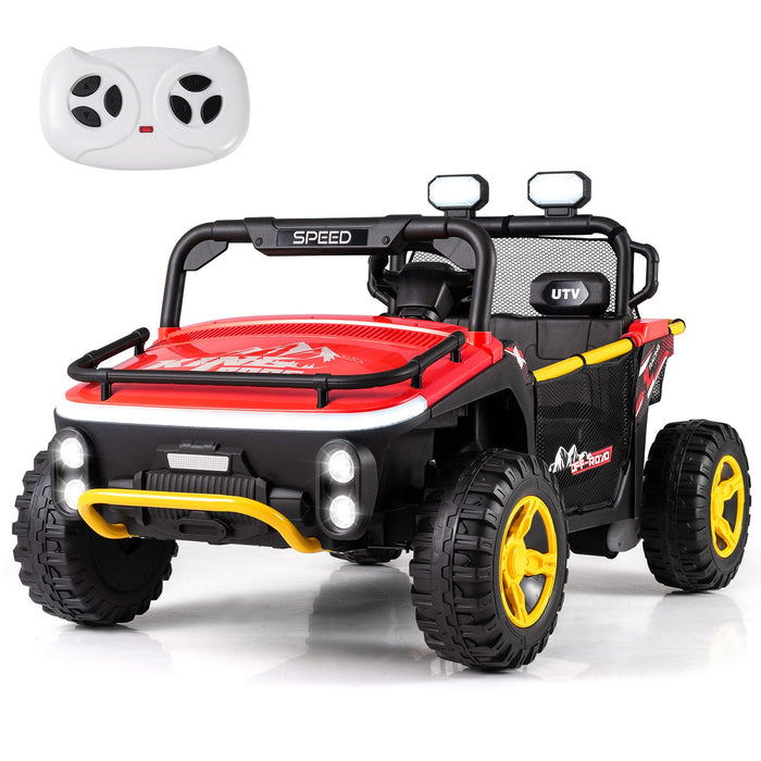 24V Ride on Toy for Kids 2 Seater Ride on Truck with Horn and Music