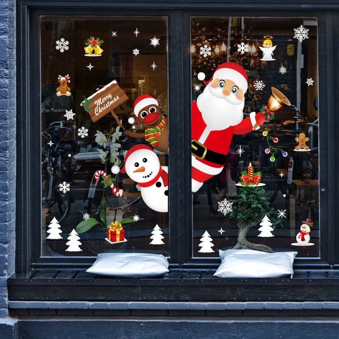 Christmas Decorations Window Clings